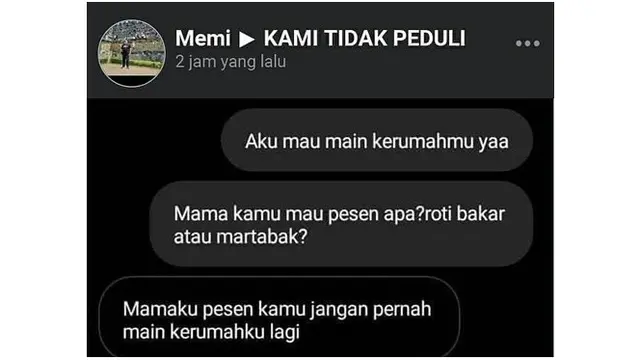6 Chat Balasan Tentang Cinta Ini Jutek Banget, Bikin Sakit Hati