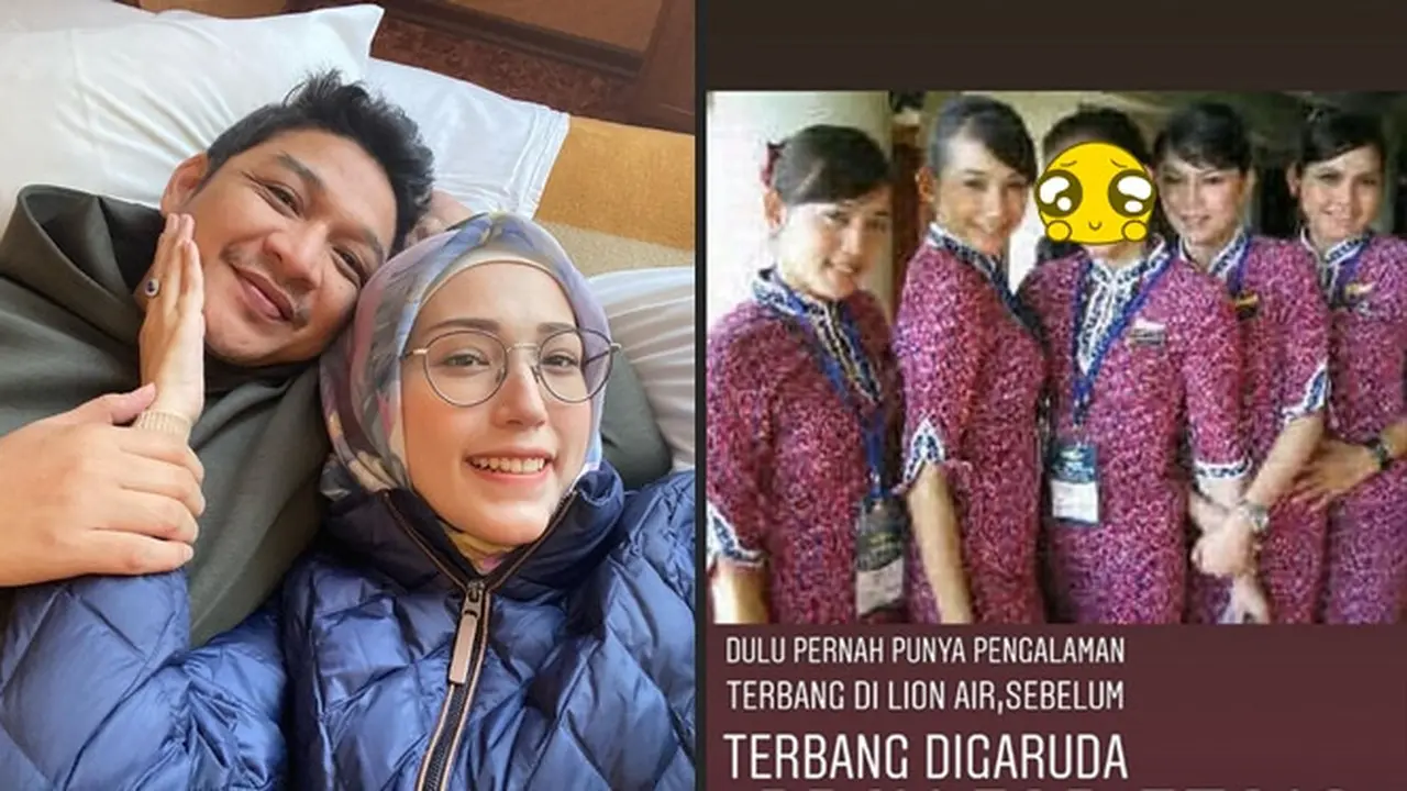 5 Foto Jadul Adelia Pasha saat Jadi Pramugari, Curi Perhatian