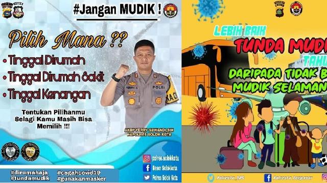 poster imbauan jangan mudik