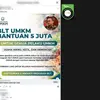 Cek Fakta: Hoaks Tautan Pendaftaran BLT UMKM 2026 Rp 5 Juta