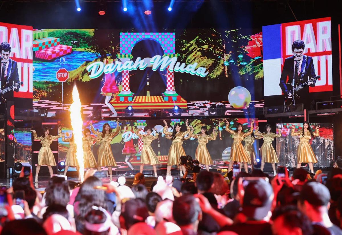 FOTO: Indosiar Rayakan 31 Tahun Lewat Konser Raya Luar Biasa