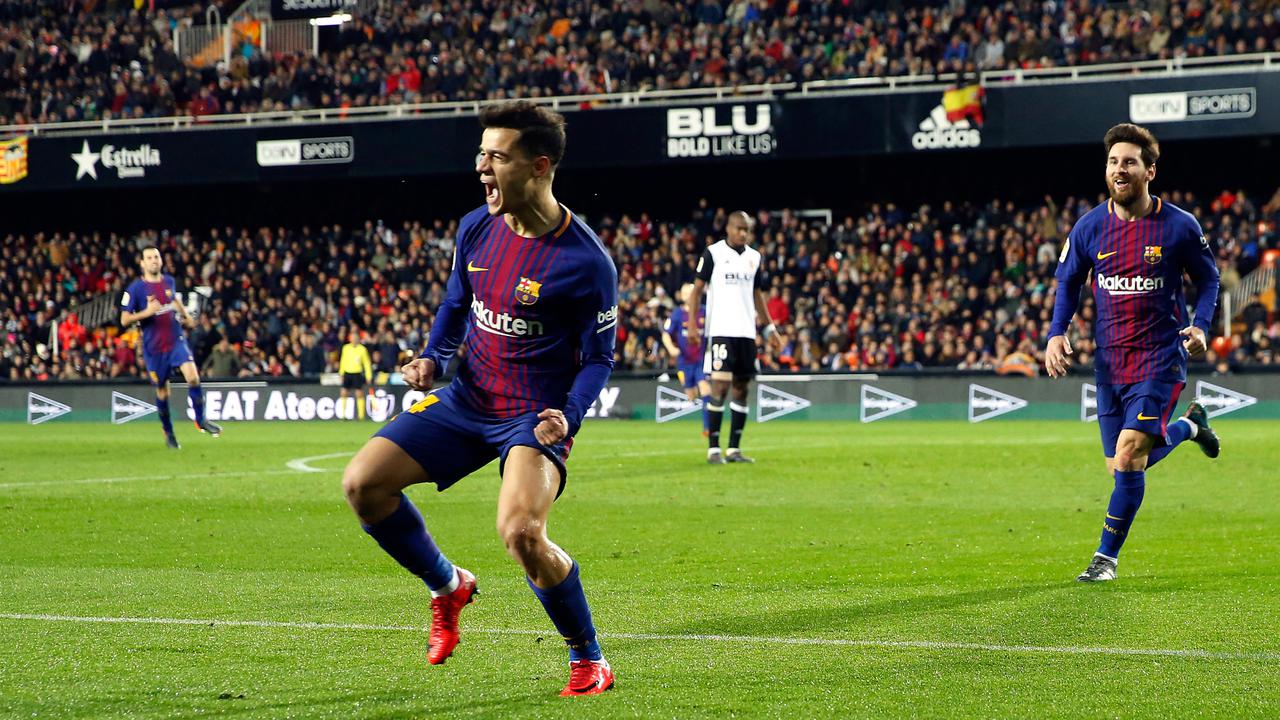 Coutinho Sumbang Gol, Barcelona Melenggang ke Final Copa del Rey