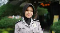Heboh Penampilan Perdana Polwan Cantik Berselawat Usai Viral di Medsos