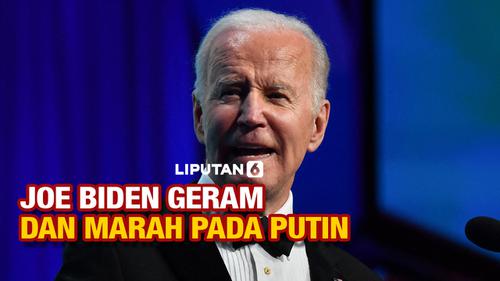 VIDEO: Joe Biden sebut Vladimir Putin Penjahat Perang