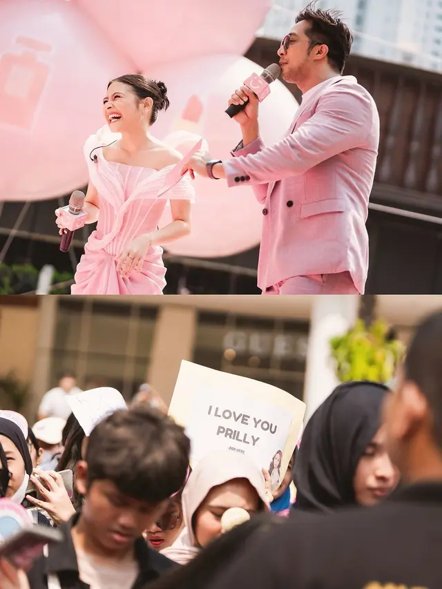 6 Gaya Prilly Latuconsina Kenakan Dress Pink, Stunning bak Princess dari Negeri Dongeng