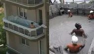 Potret absurd orang bersantai di air, tempatnya bikin was-was. (Sumber: Twitter/mistakespics Instagram/infotekniksipil)