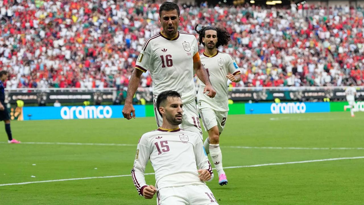 FOTO: Spanyol Lolos Juara Grup Usai Singkirkan Uruguay