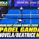 Novela Putria/Beatrice Gumulya Menang Telak 2-0, Indonesia Lolos ke Semifinal Padel Asian Games 2026