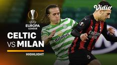 Berita video highlights Liga Europa, AC Milan menang atas wakil Skotlandia, Celtic dengan skor 3-1, Jumat (23/10/20).