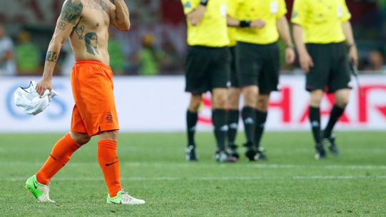 Bintang sepak bola bertato di Euro 2012