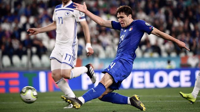 Federico Chiesa. (AFP/Marco Bertorello)