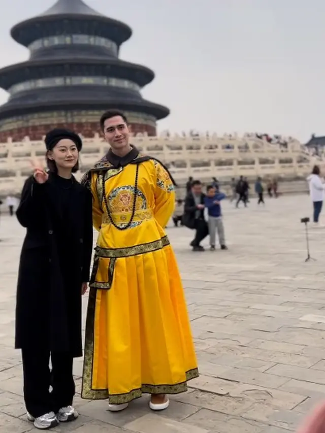 Verrell Bramasta seperti Kaisar China (Instagram/bramastavrl)