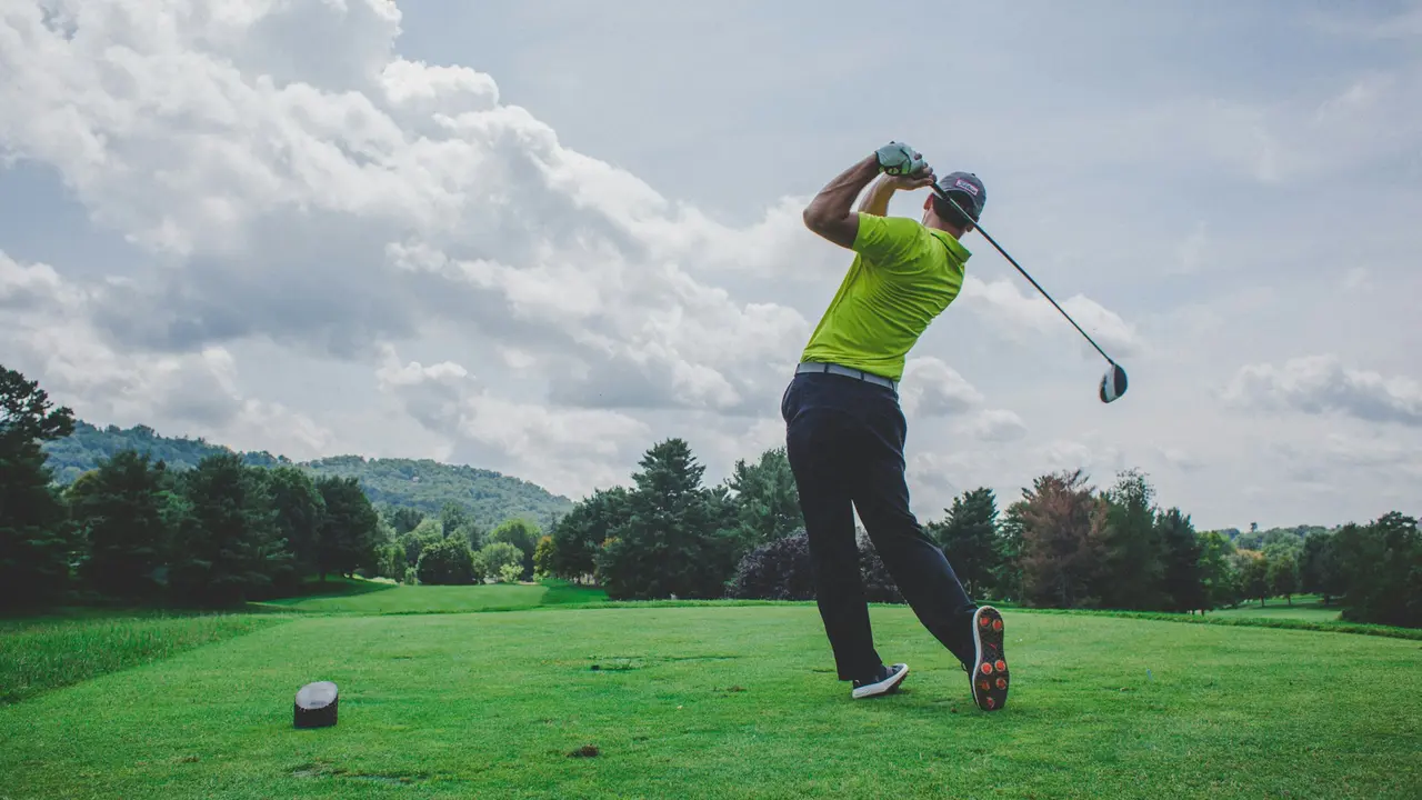 Playing Golf