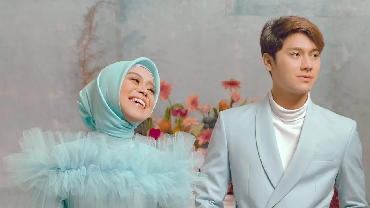 Rizky Billar dan Lesti Kejora.