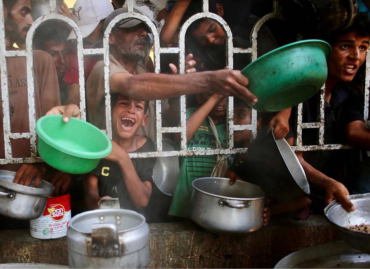 FOTO: Kelaparan Renggut Nyawa 21 Anak-Anak Gaza dalam 72 Jam Terakhir