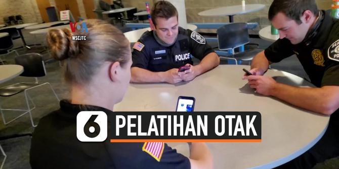 VIDEO: Ada Aplikasi Pelatihan Otak Untuk Polisi, Seperti Apa?