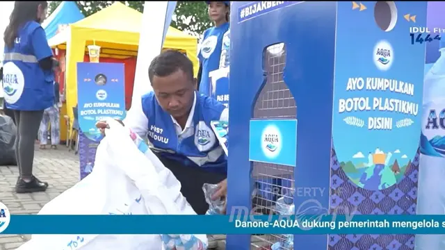 Dorong Peningkatan Pengelolaan Sampah Plastik Saat Musim Mudik, Danone Aqua Sediakan Drop Box di 36 Titik