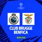 Liga Champions - Club Brugge Vs Benfica (Bola.com/Decika Fatmawaty)