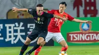 Serginho (kiri) menjadi pemain naturalisasi terbaru di Timnas China (AFP)