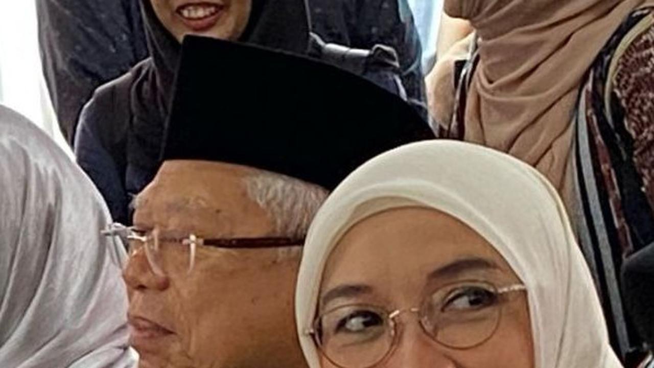 Pesan Wapres Ma'ruf Amin Usai Nyoblos: Indonesia Mencari Pemimpin Bangsa, Bukan Kelompok