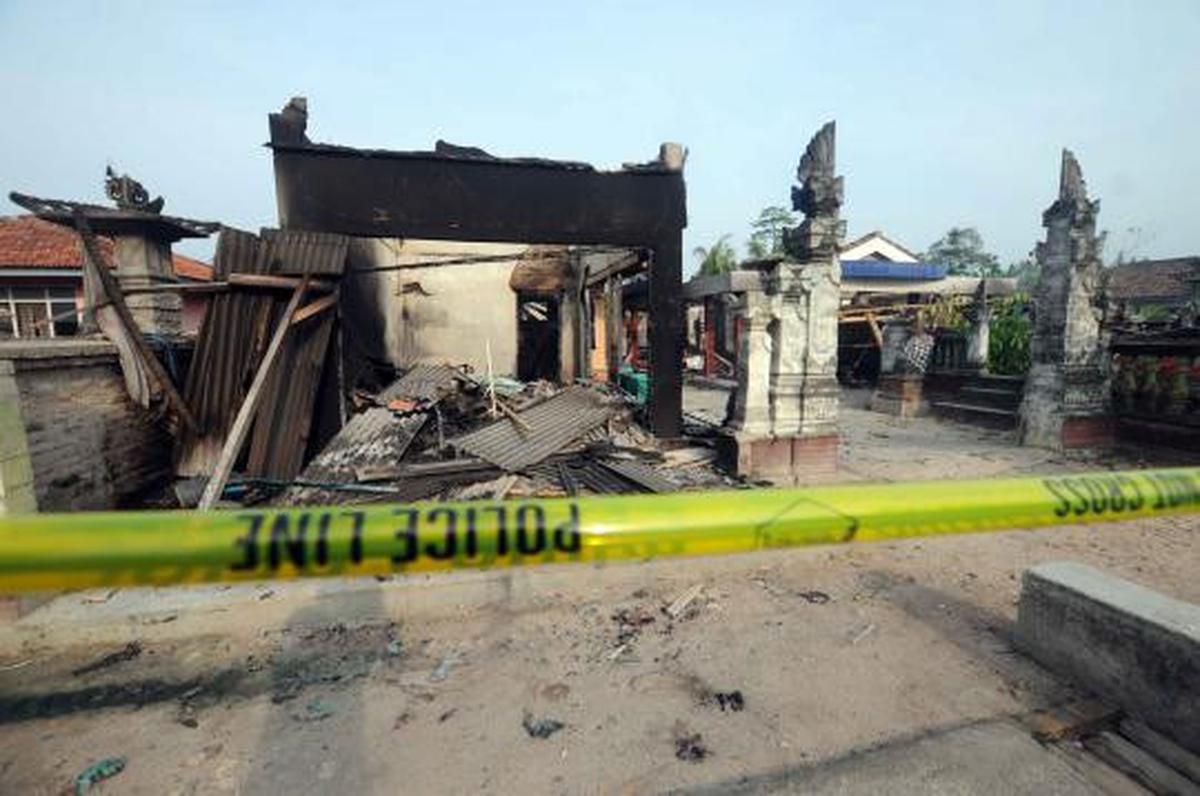 Pasca bentrok antarwarga di Lampung Selatan