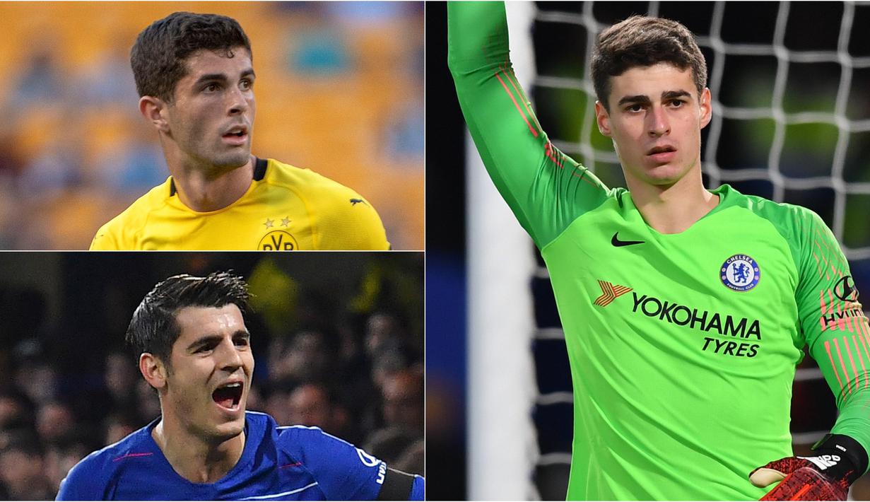 Sejak kedatangan Roman Abramovic, Chelsea dikenal jor joran dalam membeli pemain dan berhasil mendapatkan banyak trofi. Kesuksesan tersebut tak terlepas dari kemampuan mereka mendatangkan pemain dengan harga mahal. (Kolase Foto AFP)