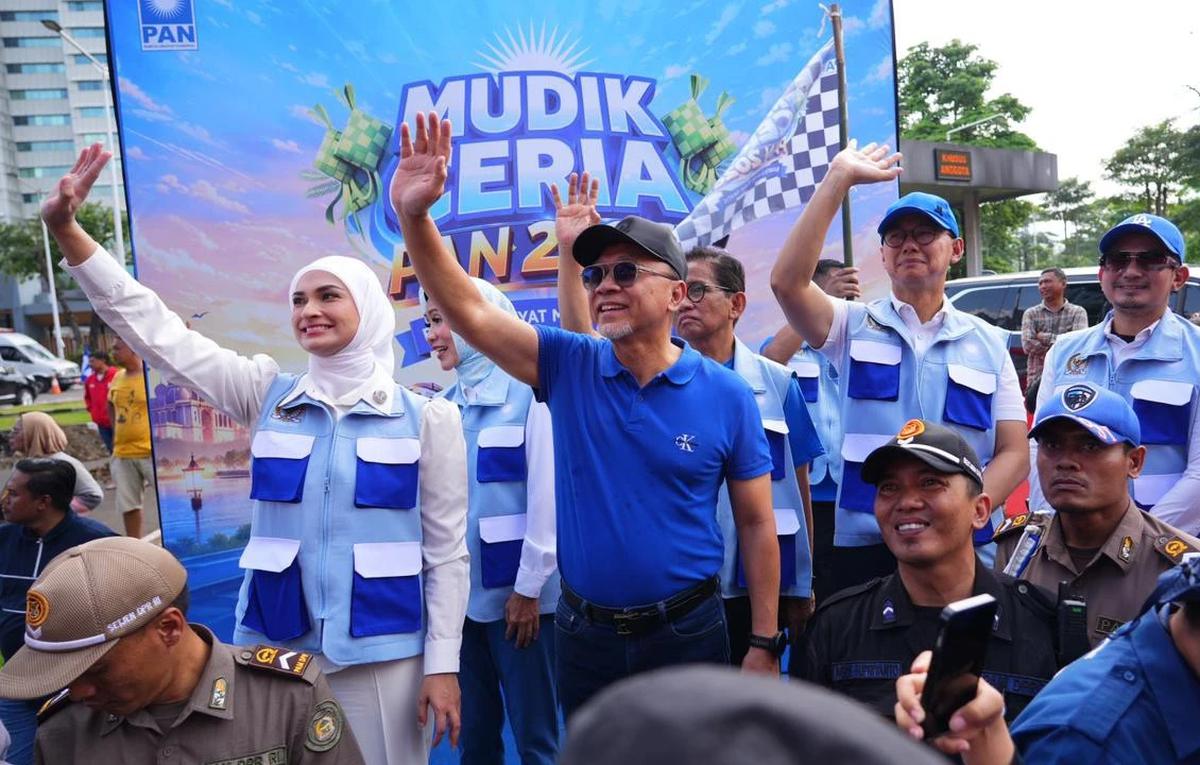 FOTO: Mudik Ceria PAN 2026 Berangkatkan Ribuan Warga Pulang Kampung Gratis