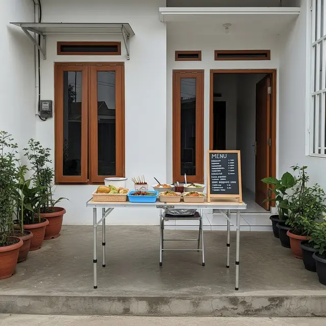 9 Model Lapak Jualan Minimalis untuk Rumah Type 45 Sederhana, Praktis dan Modern