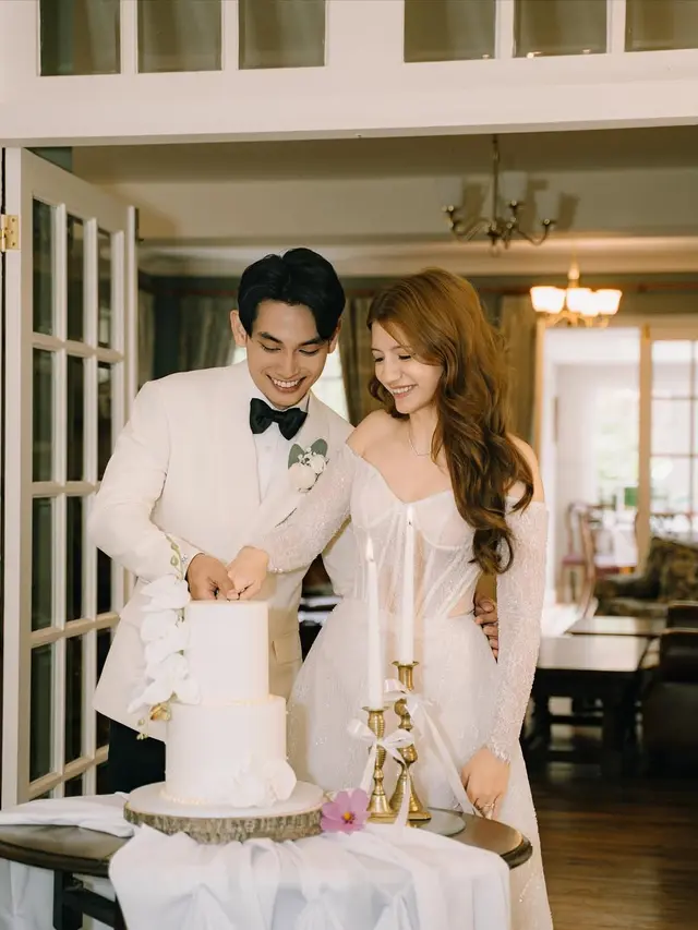 Potret Serasi Romantis Cassandra Lee dan Ryuken Vow Renewal dan Resepsi di Inggris