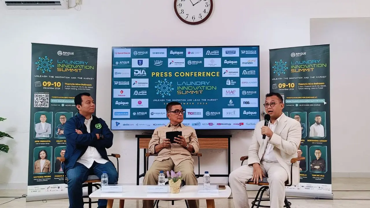 Gelar Laundry Innovation Summit 2024, Apique Group Bantu Pengusaha Raih Kiat Sukses Bisnis Laundry di Indonesia