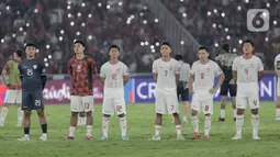 Bertanding di Stadion Utama Gelora Bung Karno, timnas Indonesia berhasil menahan imbang Australia 0-0. (Liputan6.com/Angga Yuniar)