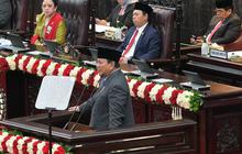 VIDEO: Nada Tinggi Prabowo Pidato Gebrak Meja Soal Rakyat Korban 'Serakahnomic' Mengguncang MPR/DPR