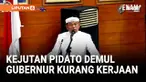 Gubernur Jawa Barat Dedi Mulyadi hadir dalam rapat paripurna DPRD Kabupaten Indramayu, Selasa (7/10). Demul menyinggung gubernur kurang kerjaan sampai harus turun tangan membantu masyarakat.