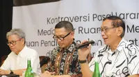 Diskusi mengenai Kontroversi Pasal Larangan Media Luar Ruang 500 Meter dari satuan pendidikan dan tempat bermain anak di PP nomor 28 Tahun 2024, di Restoran Tjikini Lima, Menteng, Jakarta, Rabu 28 Agustus 2024 (Istimewa)