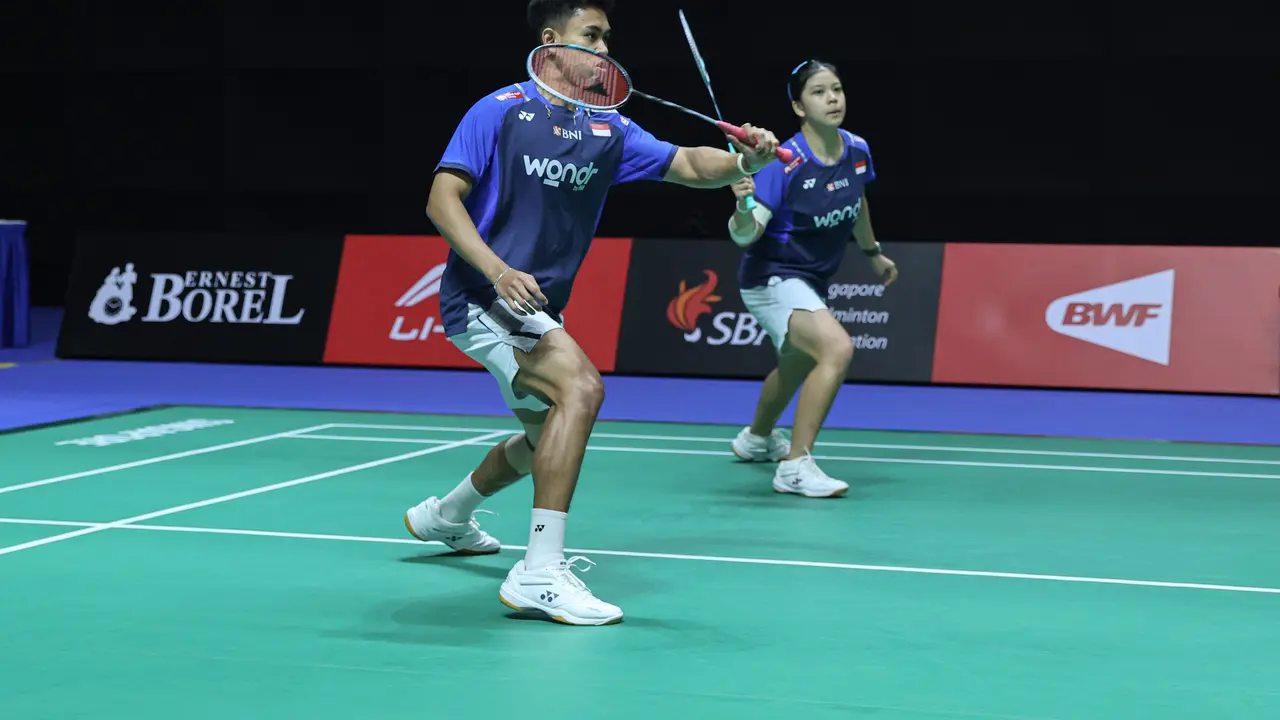 Jafar Hidayatullah/Felisha Alberta Nathaniel Pasaribu - Singapore Open 2025 - Bulu Tangkis