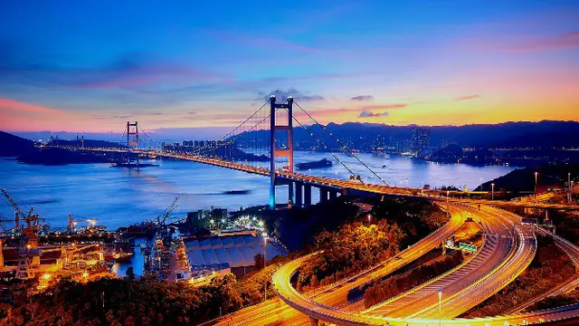 Jembatan Tsing Ma Bridge 4