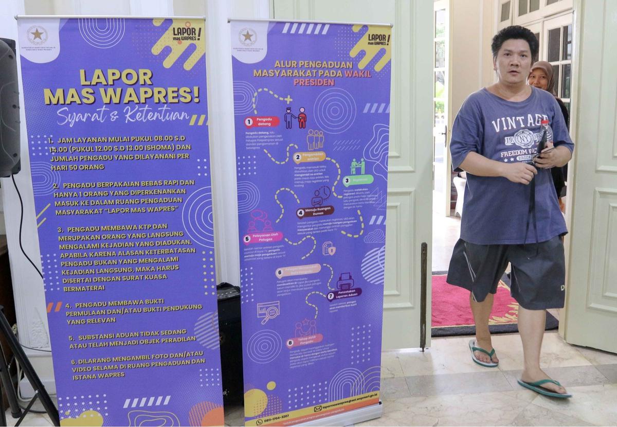 Gibran buka layanan aduan 'Lapor Mas Wapres'