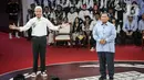 Tema debat kali ini meliputi Pemerintahan, Hukum, HAM, Pemberantasan Korupsi, Penguatan Demokrasi, Peningkatan Layanan Publik, dan Kerukunan Warga. (Liputan6.com/Faizal Fanani)