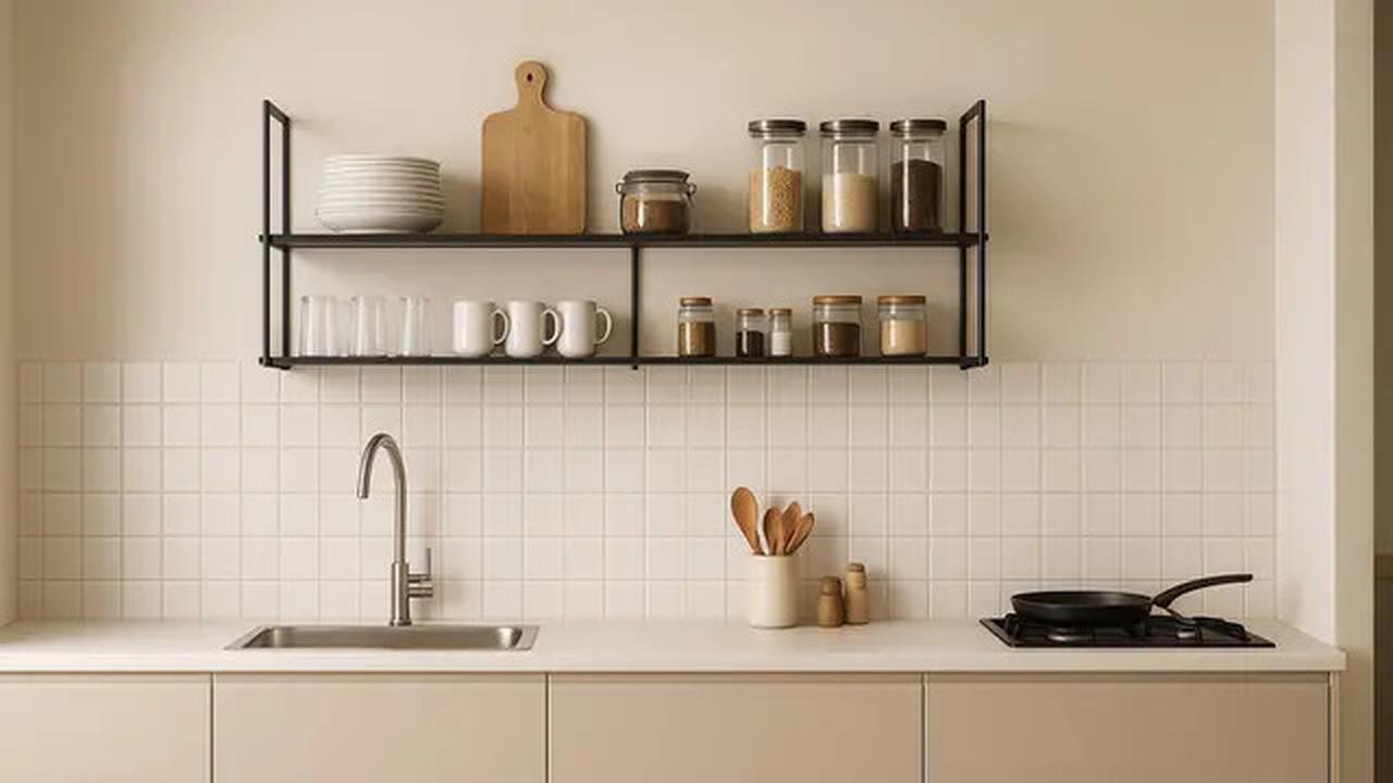 8 Desain Dapur Tanpa Kitchen Set Atas, Solusi Praktis untuk Rumah Minimalis dan Hemat Biaya