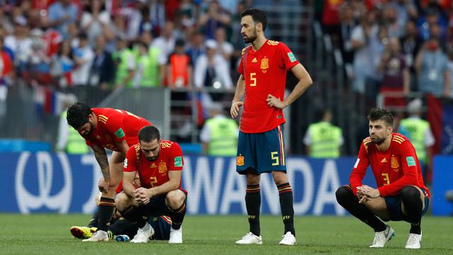 Spanyol Kalah dengan Kepala Tegak