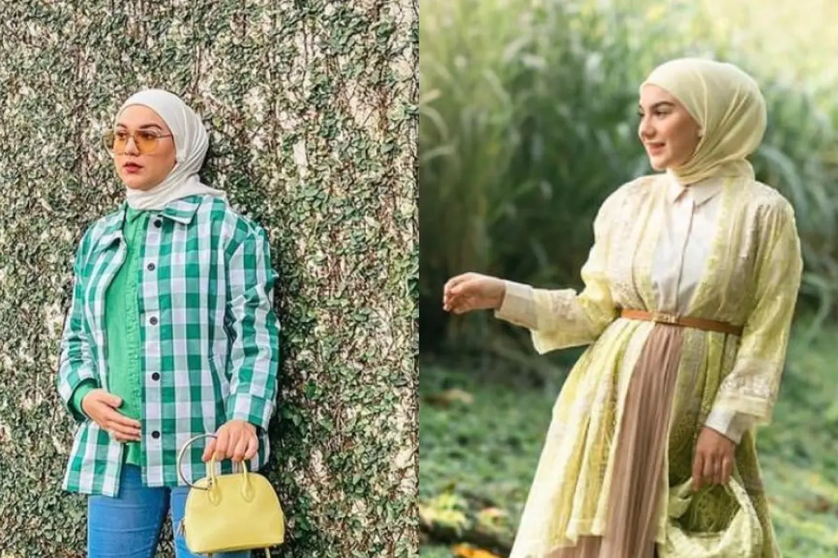 7 Potret OOTD Bumil Irish Bella yang Selalu Tampil Cantik dan Stylish