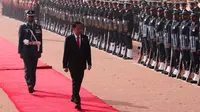 Jokowi Torehkan Pesan di Peristirahatan Terakhir Mahatma Gandhi