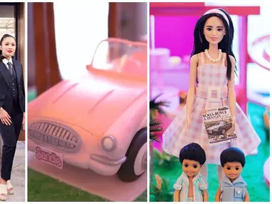 Ini adalah potret kue ulang tahun Sandra Dewi ke-40 tahun pada 2023 lalu. Detailnya yang sempurna membuat kue ini jadi sayang untuk dimakan. Selain detail rumah dan perabotan barbie yang sangat mirip seperti desain film Barbie, terlihat juga detail mobil Rolls Royce. Seperti diketahui mobil mewah Rolls Royce yang harganya ditaksir Rp 18 hingga 25 miliar ini merupakan kado ultah Sandra Dewi. (Liputan6.com/IG/@sandradewi88)