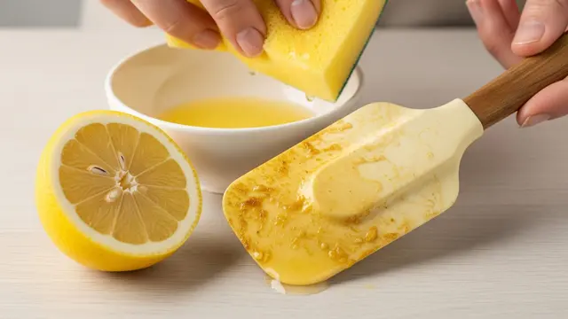 Cara Membersihkan Spatula Silikon yang Menguning dan Berminyak