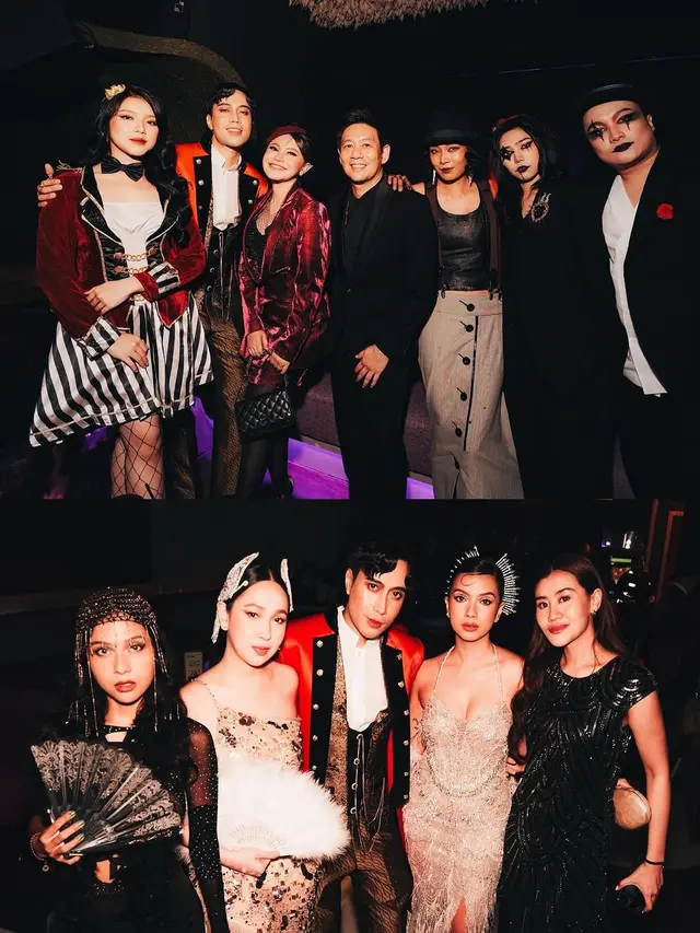 8 Adu Gaya Unik Seleb di Pesta Ultah Geng Aries 2024 Bertema Cabaret, Vidi Aldiano, Yuki Kato, hingga Bunga Citra Lestari