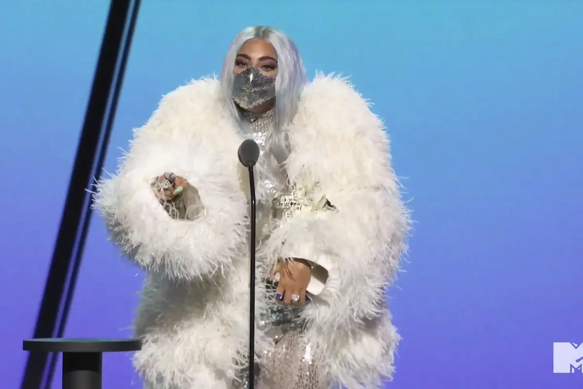 Lady Gaga dalam MTV VMA 2020 (MTV via AP)