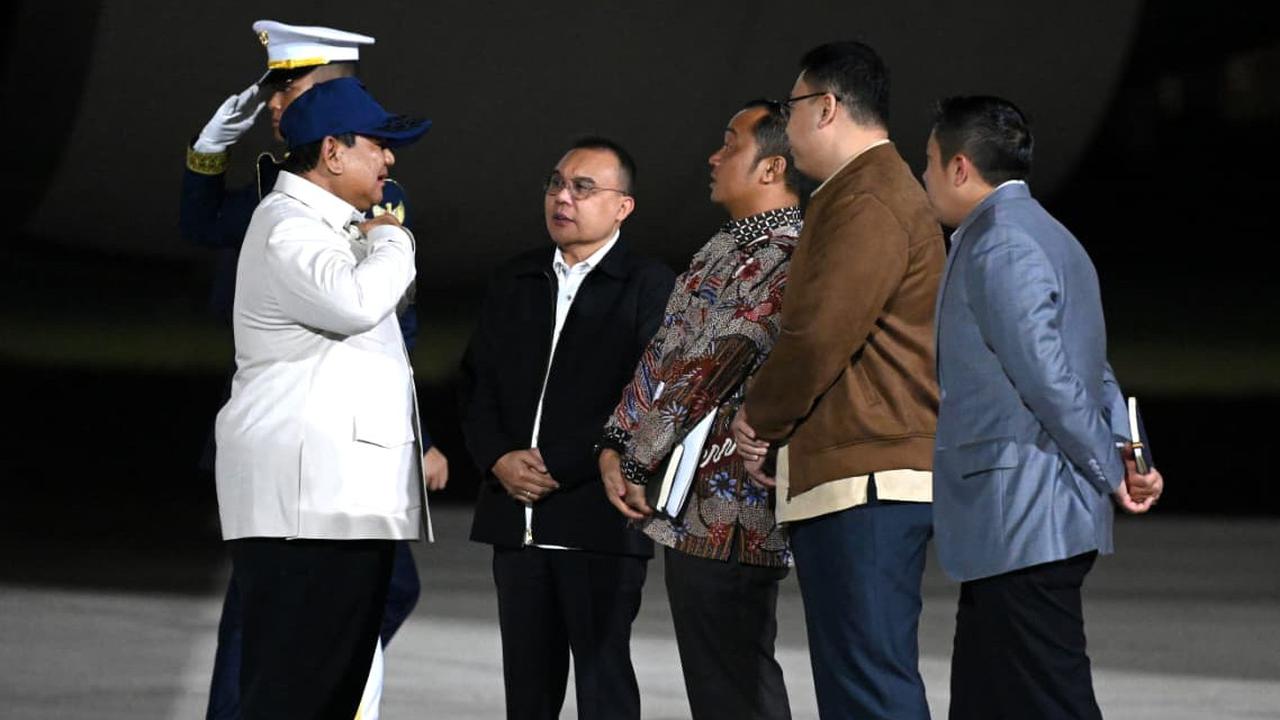 Kunjungan Sehari ke Australia Rampung, Prabowo Langsung Kembali ke Tanah Air
