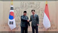 Presiden Prabowo Subianto melakukan pertemuan bilateral dengan Presiden Republik Korea Lee Jae-myung. (Biro Pers Sekretariat Presiden)
