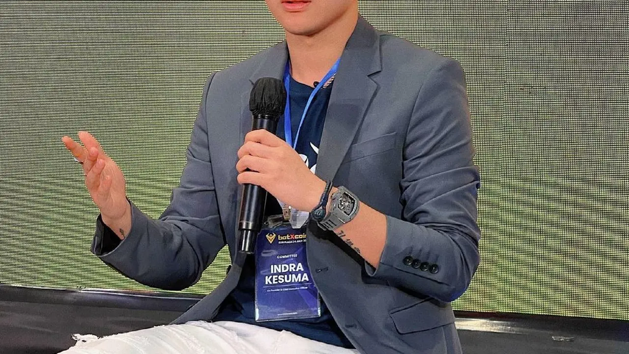Indra Kesuma alias Indra Kenz. (Foto: Dok. Instagram @indrakenz)