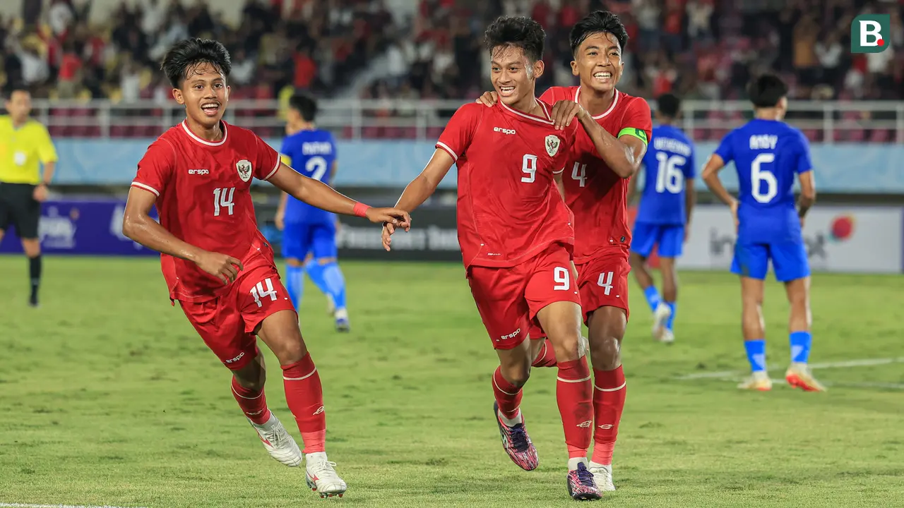 Timnas Indonesia U-16 vs Singapura: Grup A Piala AFF U-16 2024